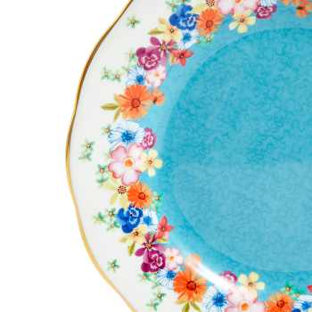 100 Years Teacup/Saucer/Plate Set 1940 Florence