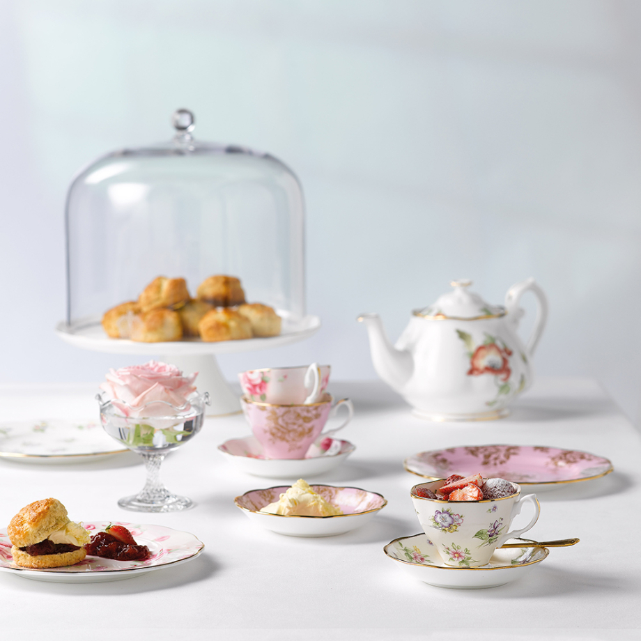 100 Years Teaware Teacup, Saucer, Plate 1920