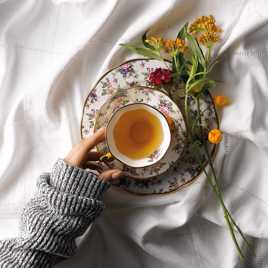 100 Years Teaware Teacup, Saucer, Plate 1940