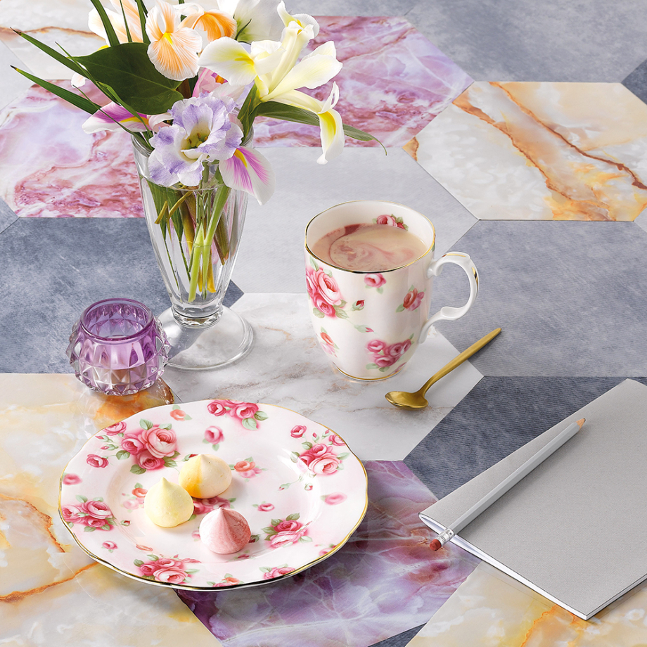 100 Years Teaware Mug-1980's Rose Blush