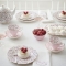 Rose Confetti Teacup/ Saucer/ Plate Set