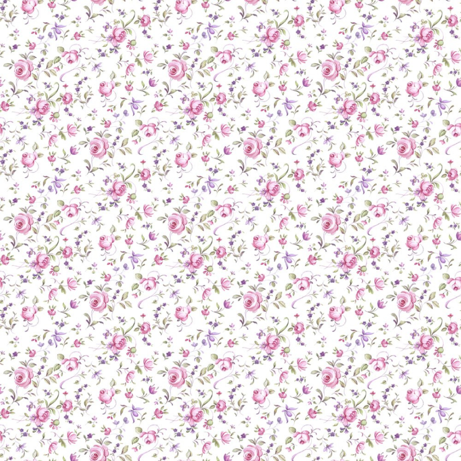 Rose Confetti Vintage Mug