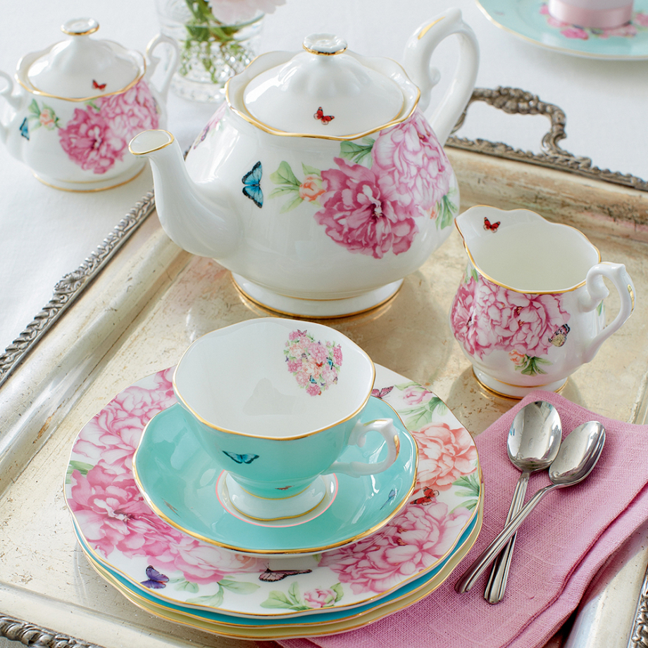 Miranda Kerr Friendship Teapot, Cream, Sugar
