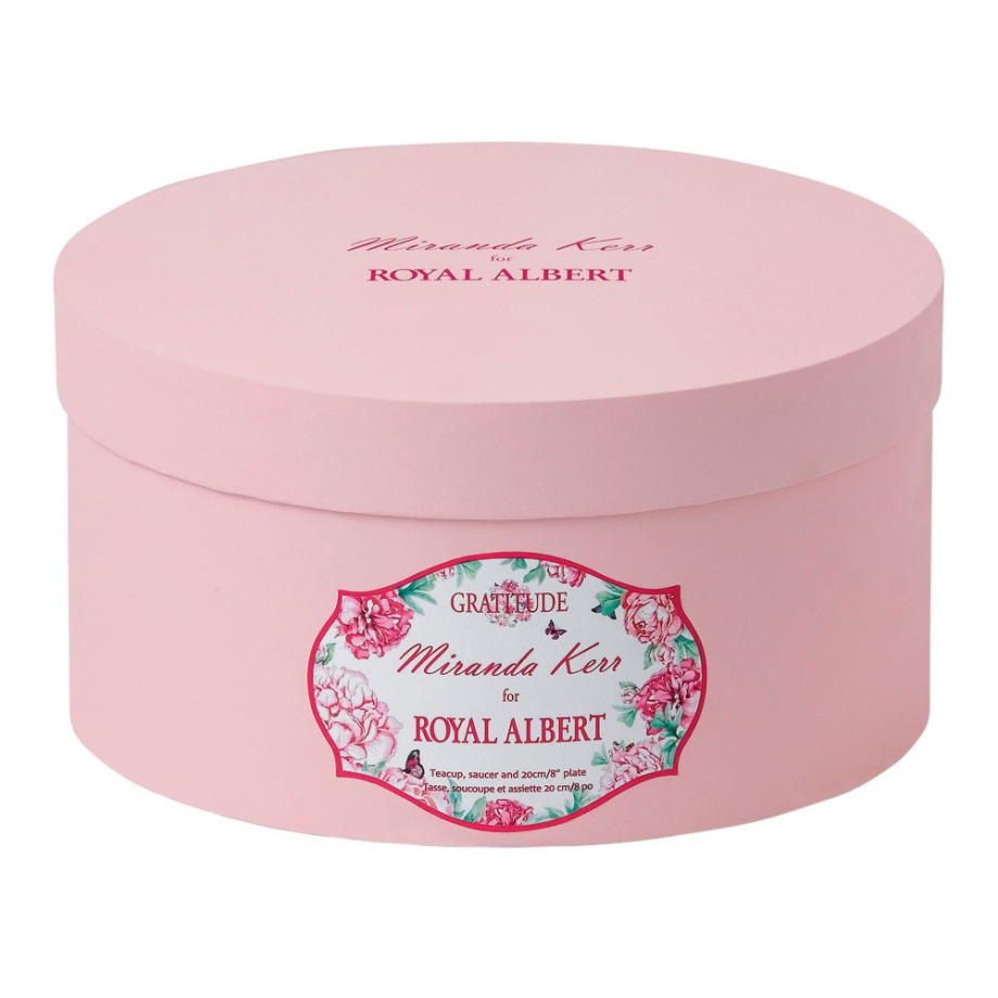 Miranda Kerr Gratitude Teacup, Saucer, Plate 20cm