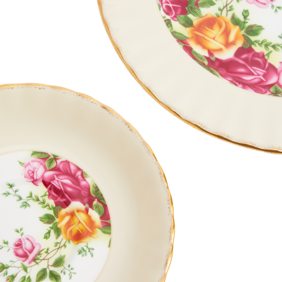 Old Country Roses 3 Piece Set Vanilla