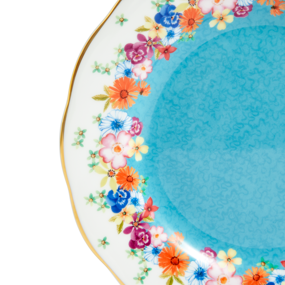 100 Years Teacup/Saucer/Plate Set 1940 Florence