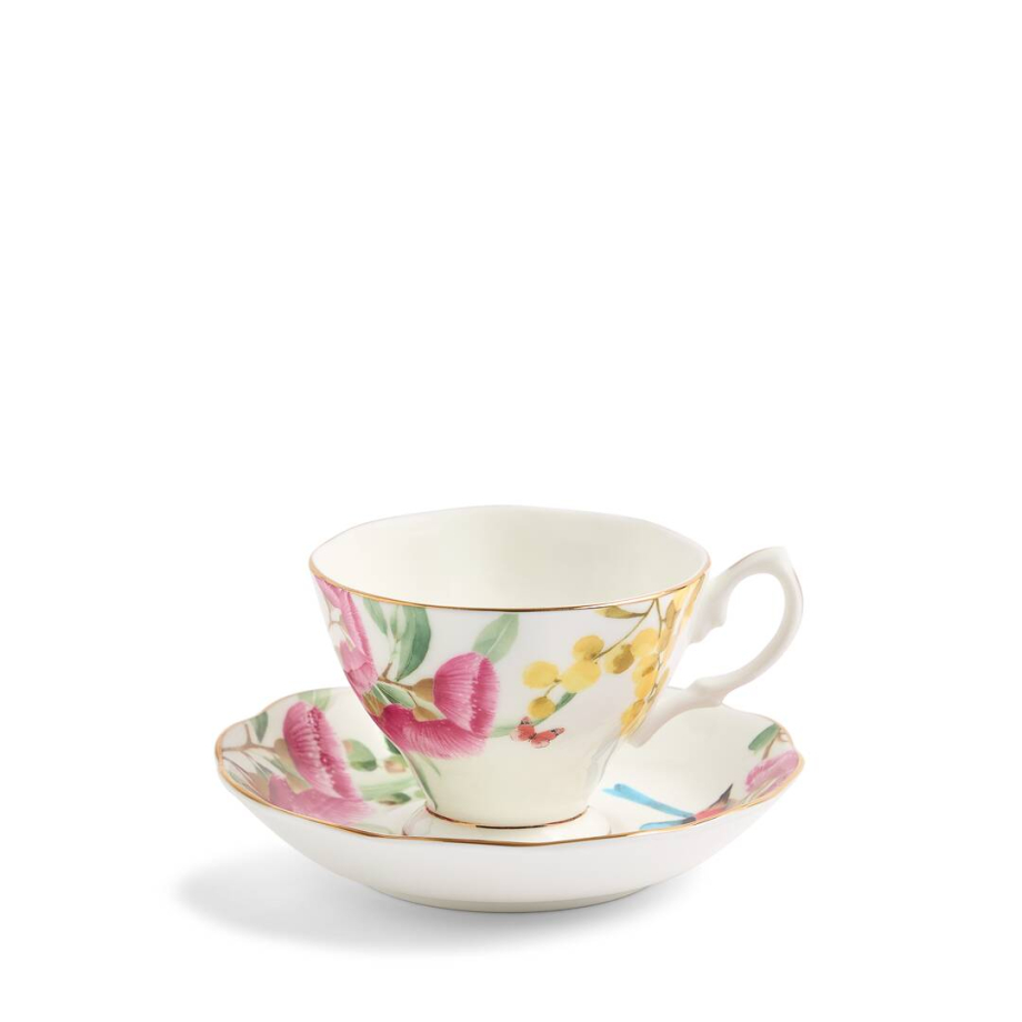 Miranda Kerr Australiana Teacup & Saucer White