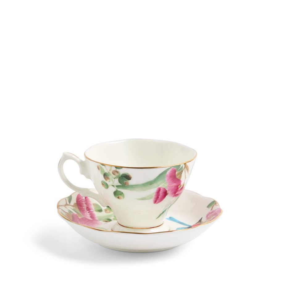 Miranda Kerr Australiana Teacup & Saucer White