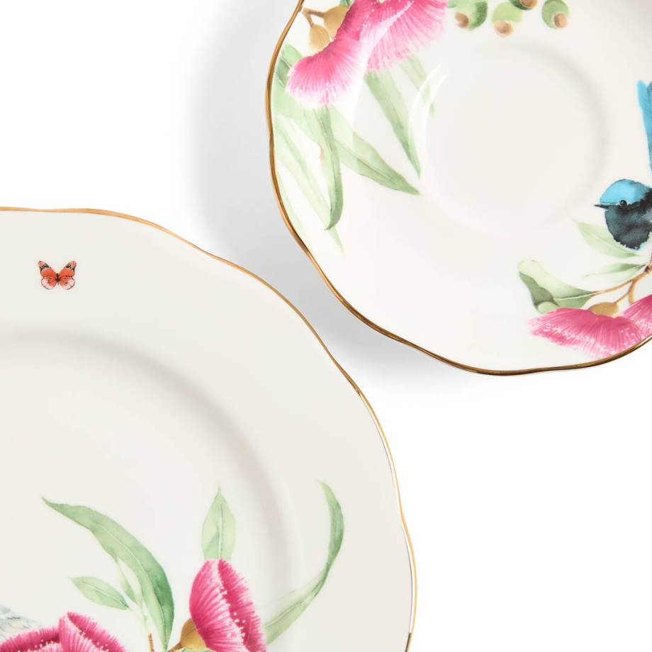 Miranda Kerr Australiana Teacup Saucer Plate WHT 3 pcs
