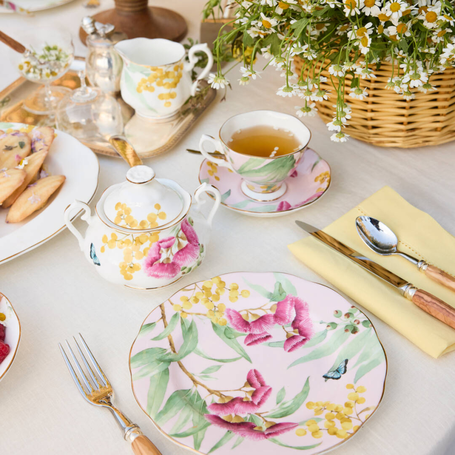 Miranda Kerr Australiana Teacup & Saucer Mixed Set of 4